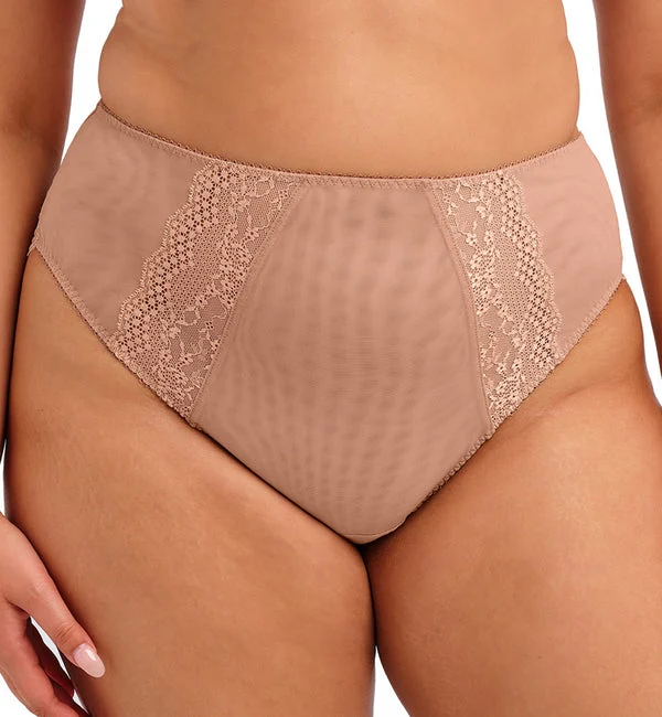 Elomi Lucie Matching High Leg Brief (4498) - Mocha