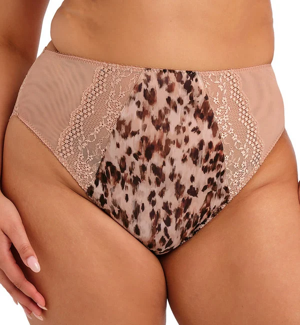 Elomi Lucie Matching High Leg Brief (4498) - Wildcat