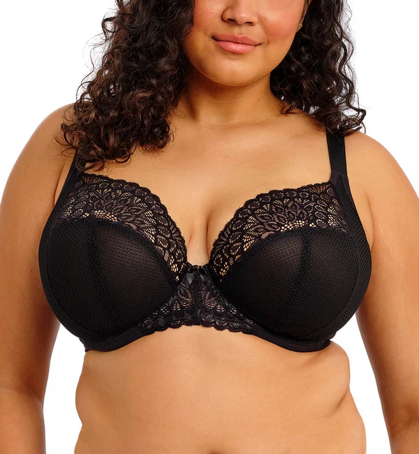 Elomi Tiernie Plunge Underwire Bra (303334) - Black