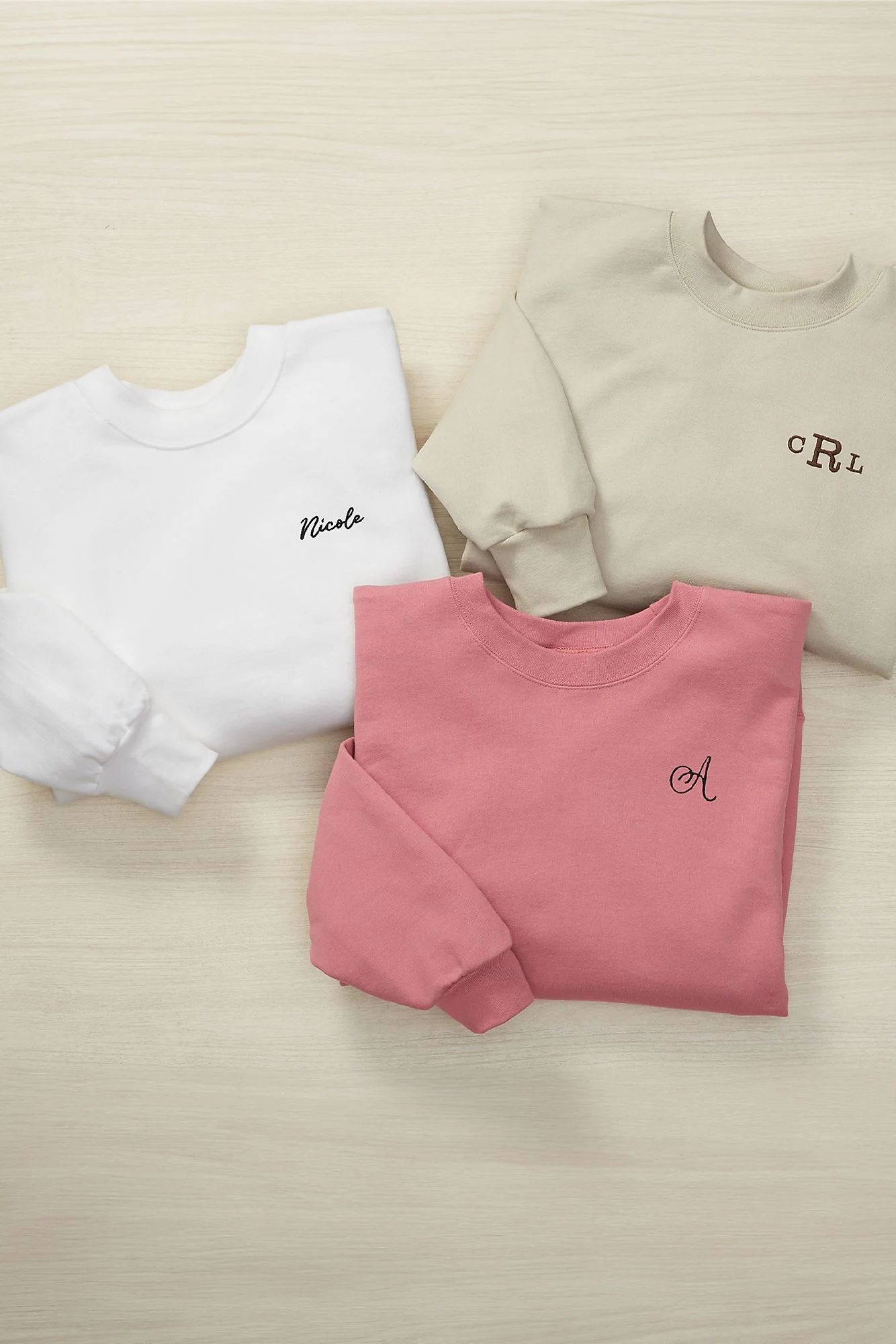Embroidered Adult Crewneck Sweatshirt