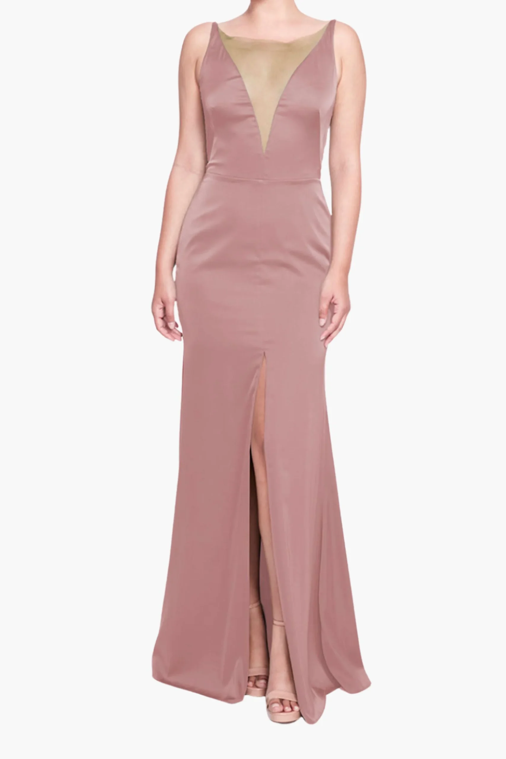 Emilia Satin Gown