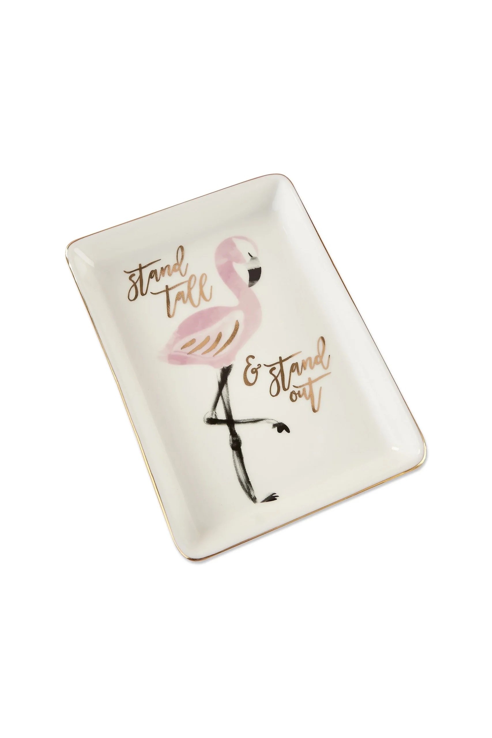 Flamingo Trinket Dish Set of 4