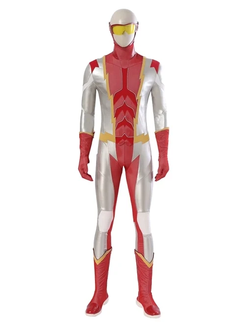 The Flash Season 7 Impulse Bart Allen Halloween Cosplay Costume Full Set Without Shoes
