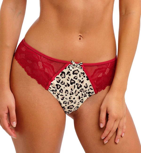 Freya Cherish Me Brief Panty (404050) - Red Leopard