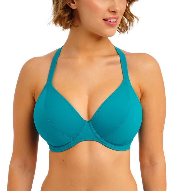 Freya Jewel Cove Underwire Bikini Top (7225) - Plain Moonstone