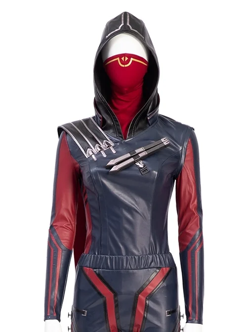 Game Apex Legends S13 Wraith Outfit Halloween Cosplay Costume Coat