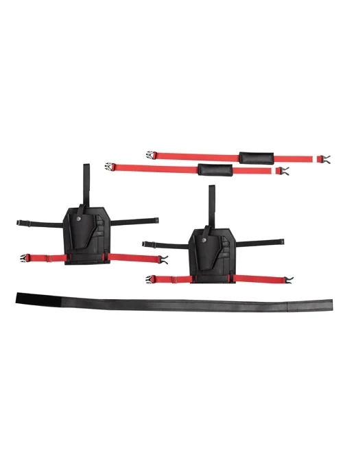 Game Batman Gotham Knights Red Hood Jason Todd Halloween Cosplay Accessories Leg Straps And Belt And Holsters