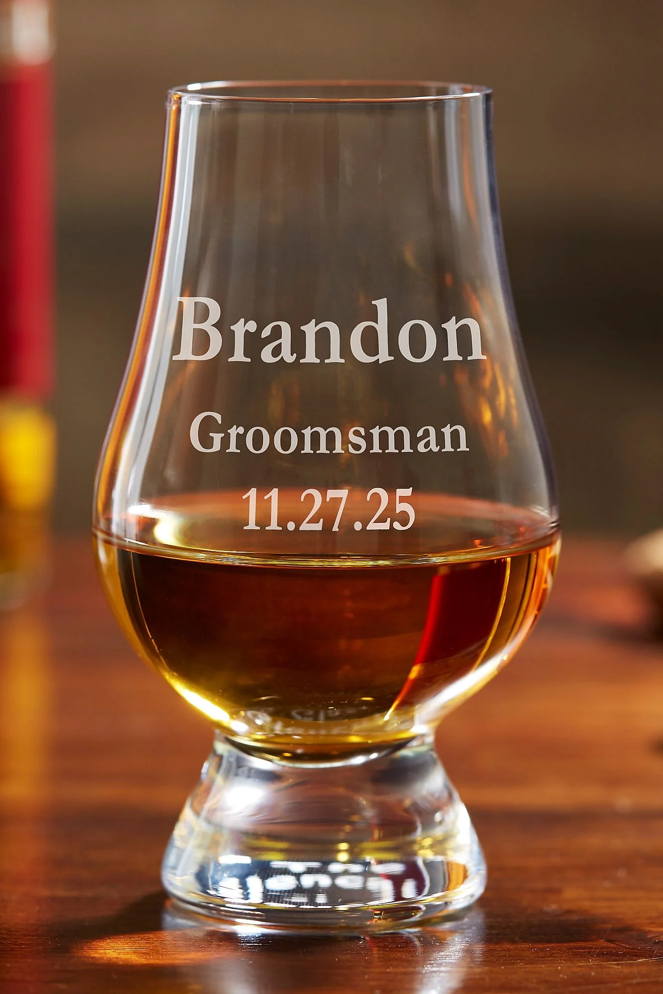 The Glencairn Groomsmen Whiskey Glass