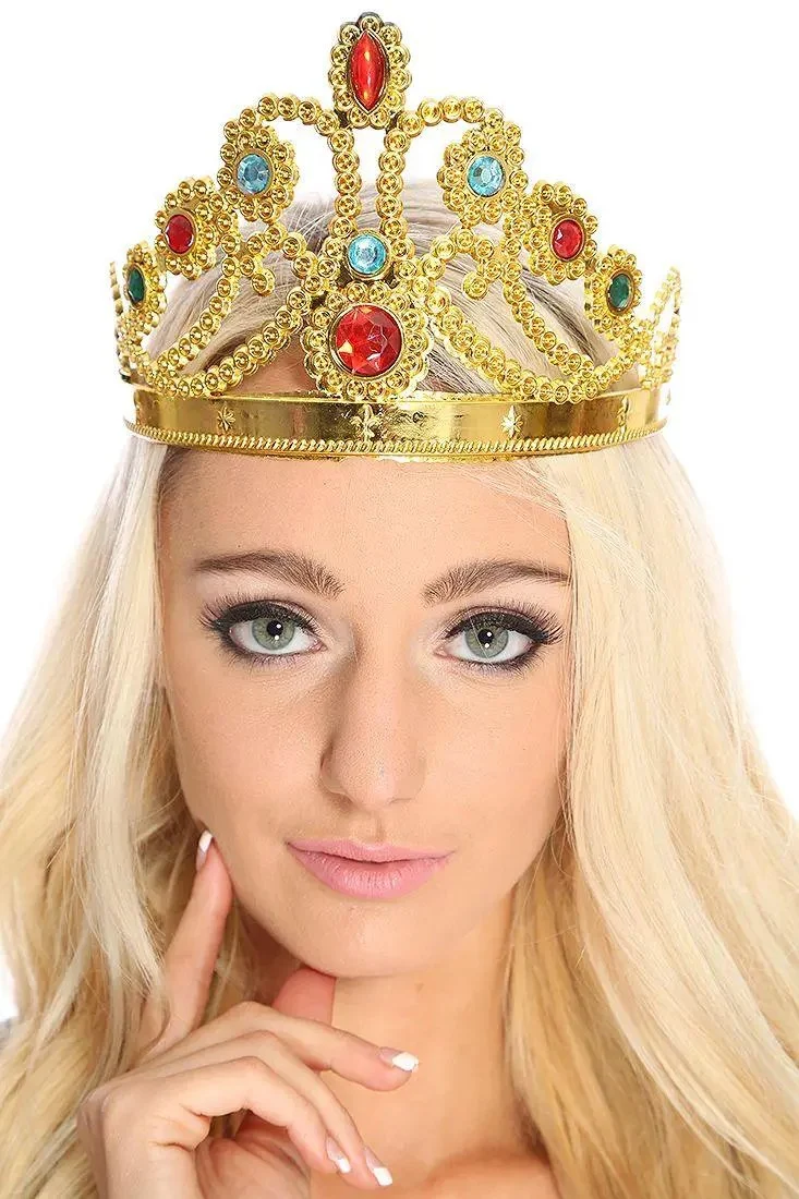 Gold Seven Point Tiara