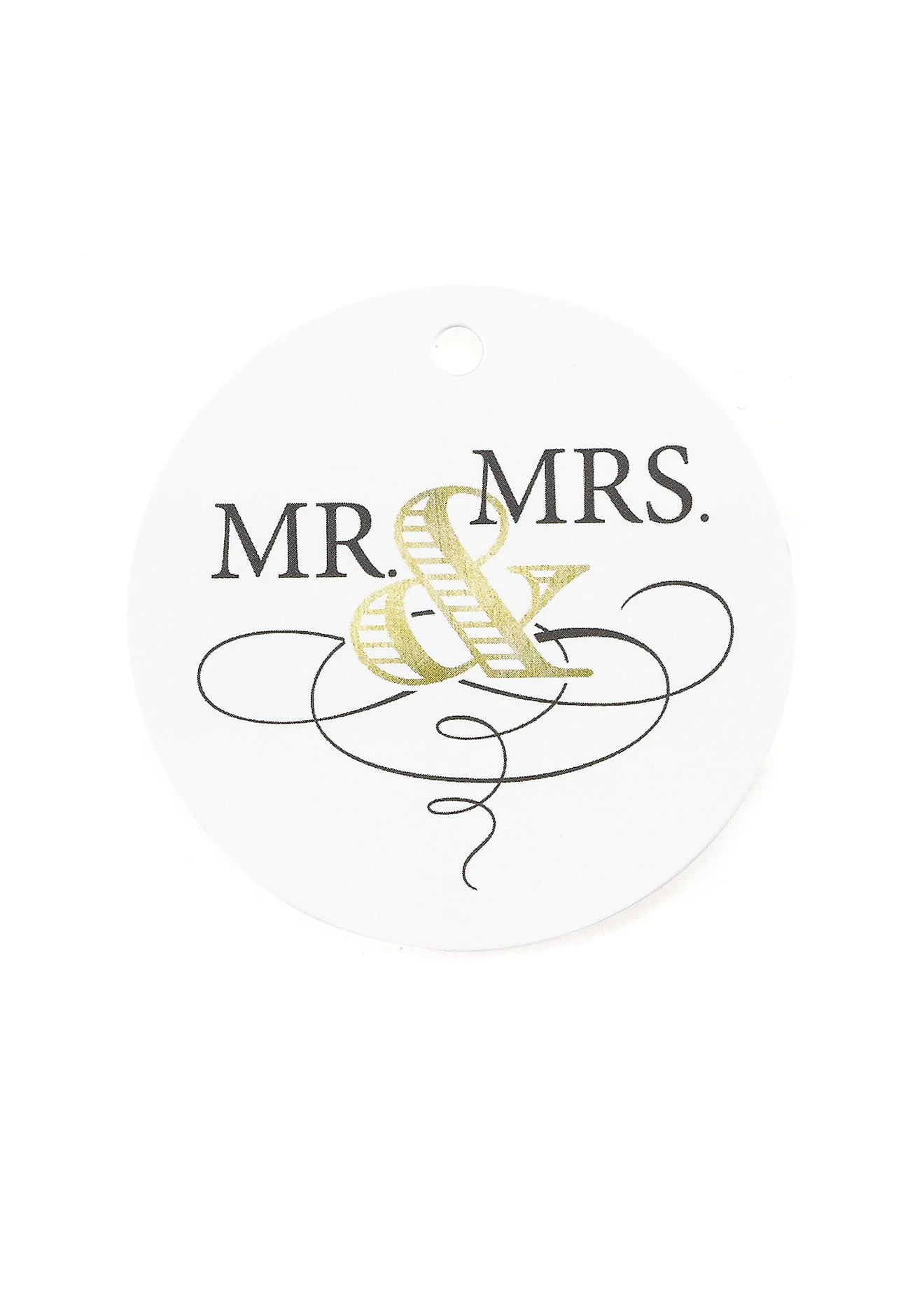 Golden Elegance Favor Tags Pack of 24