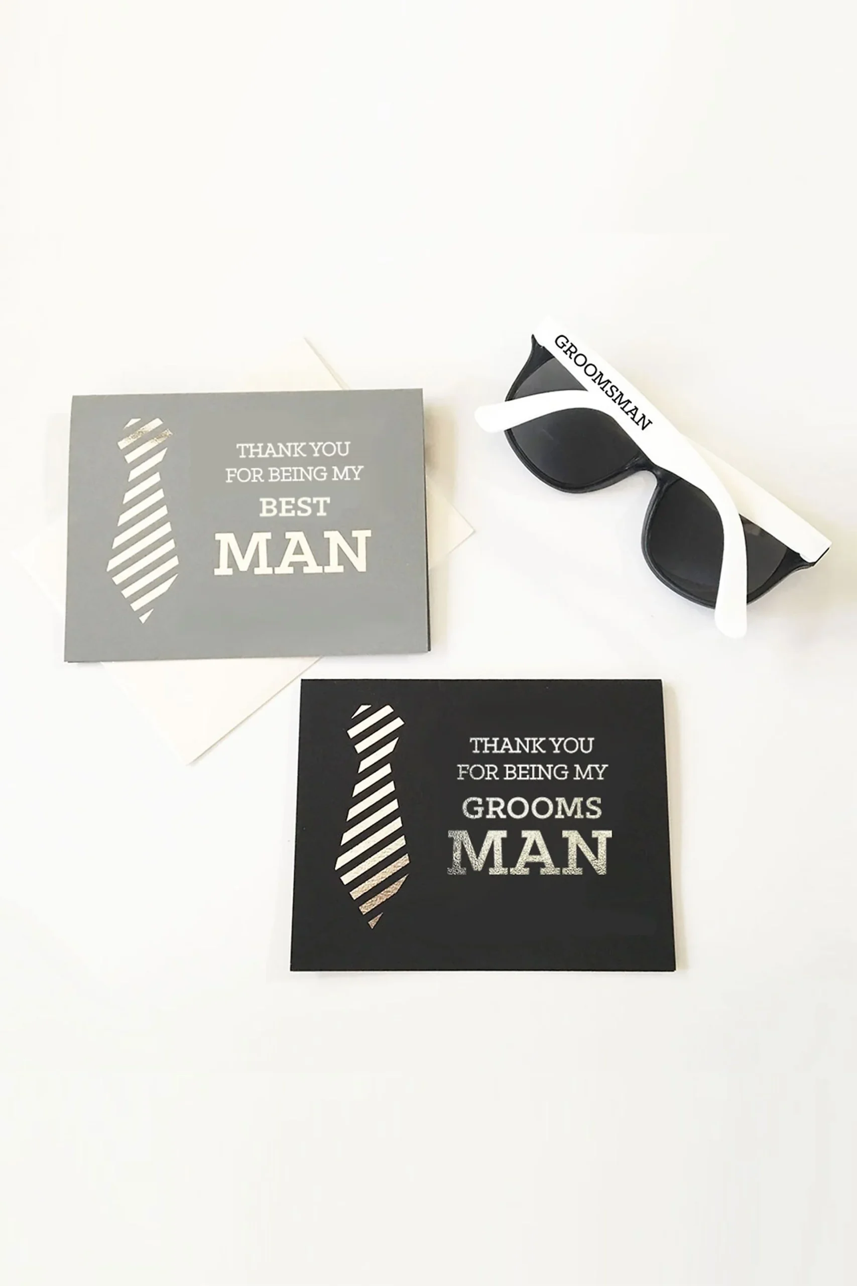 Groomsman Cards Set of 4
