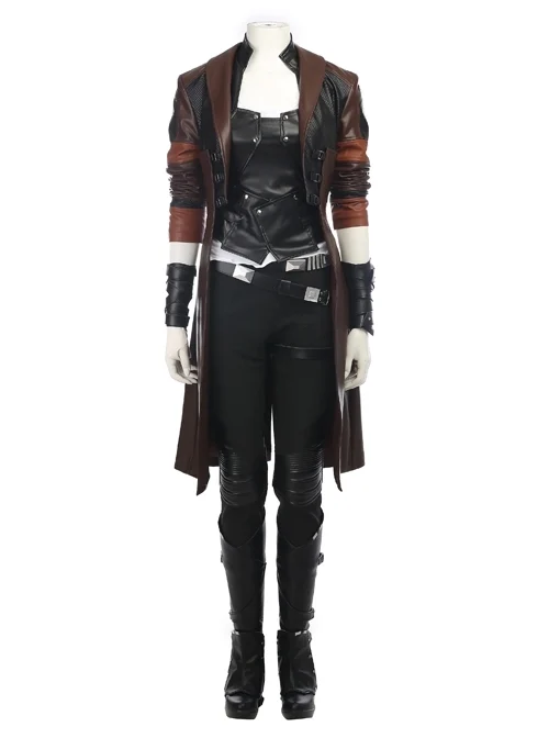 Guardians Of The Galaxy Vol 2 Gamora Halloween Cosplay Costume Battle Suit Full Set