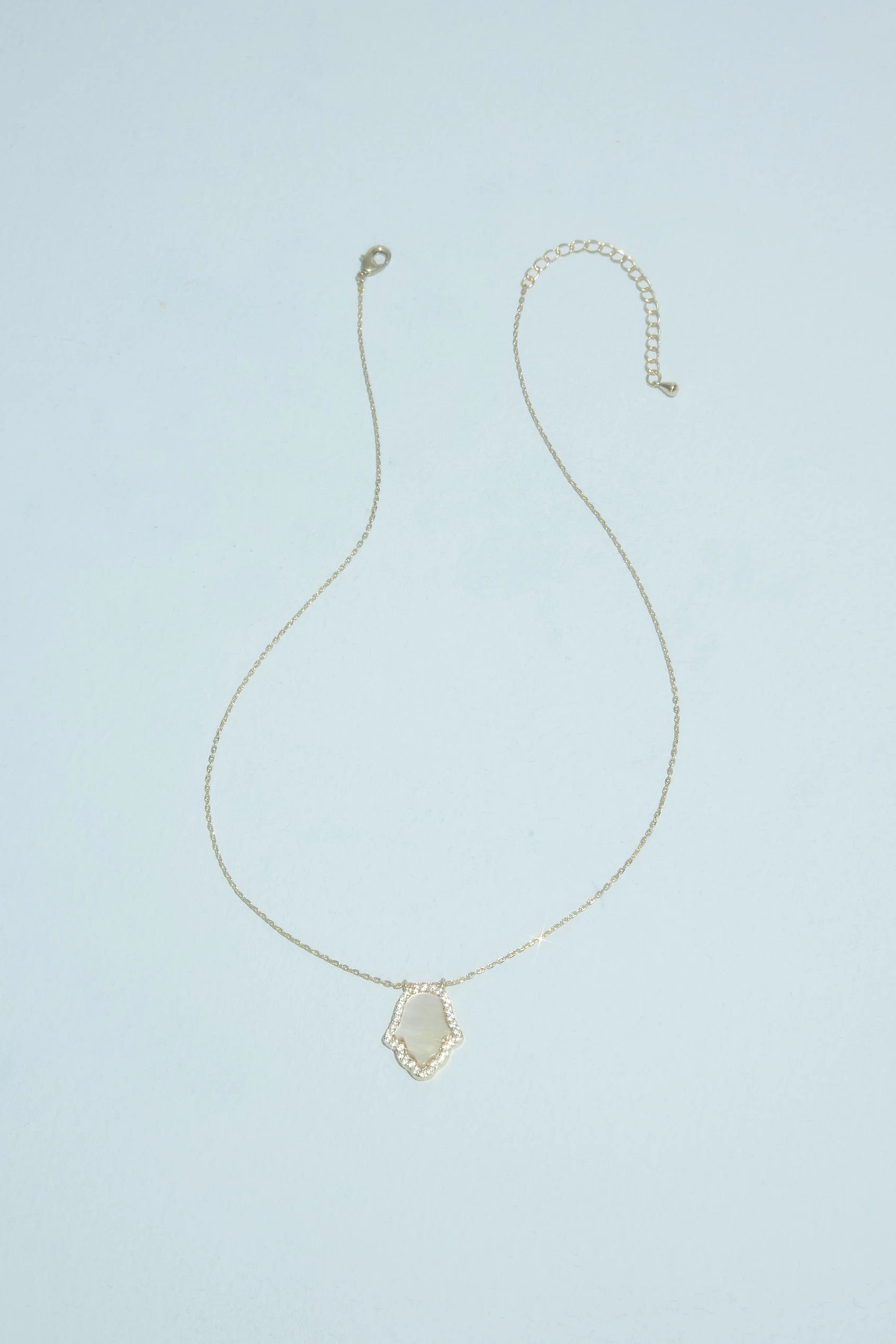 Hand Pendant Necklace