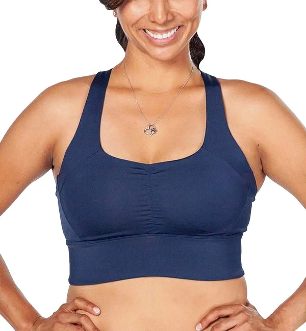 Handful Game Time Bra (175) - Night Swim Navy