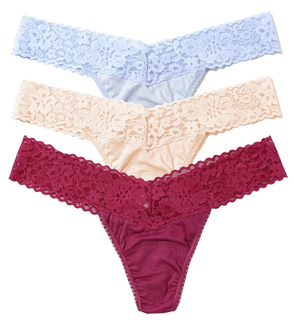 Hanky Panky DreamEase 3-PACK Low Rise Thong (6310043PK) - PLSS