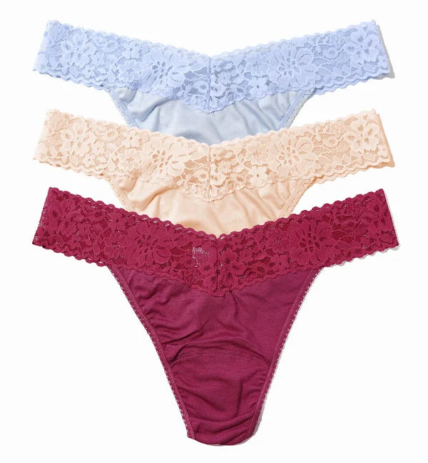 Hanky Panky DreamEase 3-PACK Original Rise Thong (6311043PK) - PLSS