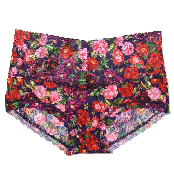 Hanky Panky Plus Size Printed Retro Boyshort (PR9K1204X) - Winters Tale