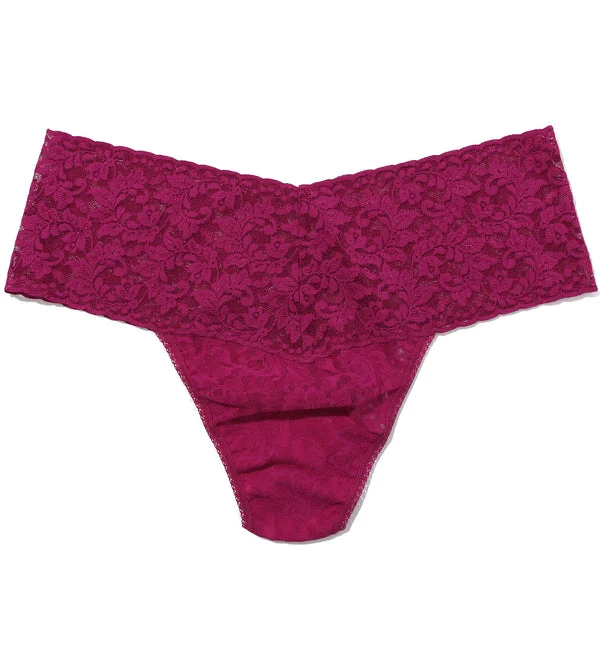 Hanky Panky Plus Size Retro Lace Thong (9K1926X) - From The Vine