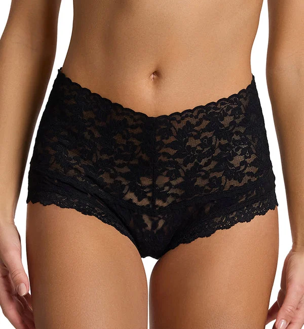 Hanky Panky Retro Boyshort (9K1204) - Black