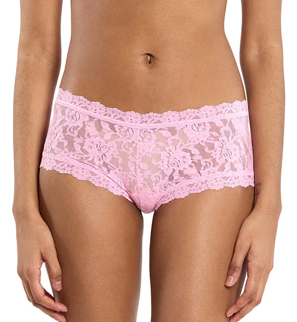Hanky Panky Signature Lace Boyshort (4812P) - Strawberry Lemonade