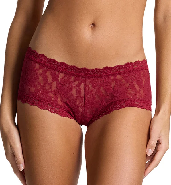 Hanky Panky Signature Lace Boyshort (4812P) - Wild Berries