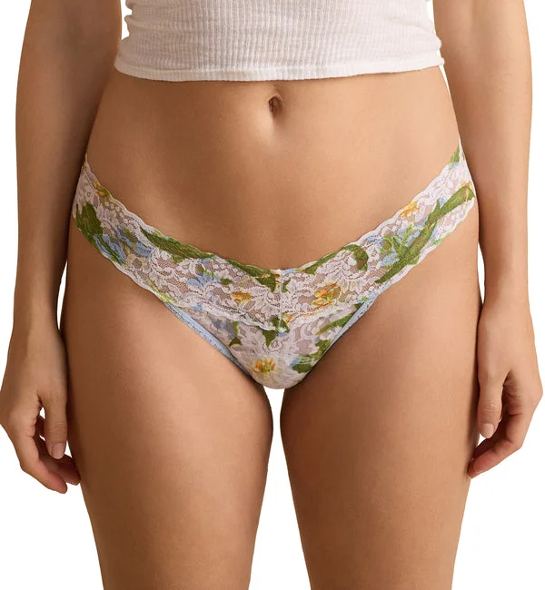 Hanky Panky Signature Lace Printed Low Rise Thong (PR4911P) - Absolute Lilly