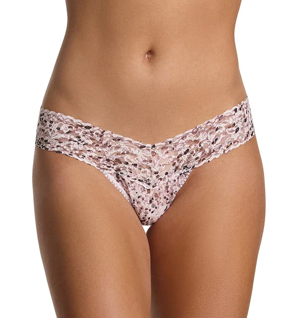 Hanky Panky Signature Lace Printed Low Rise Thong (PR4911P) - Unconventional