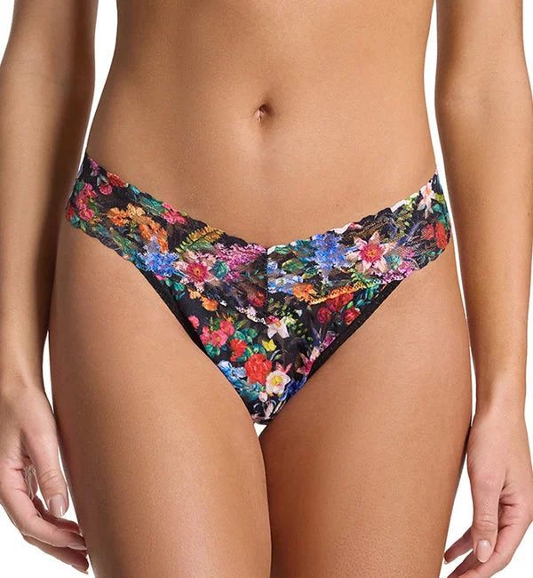 Hanky Panky Signature Lace Printed Original Rise Thong (PR4811P) - Hypnotic