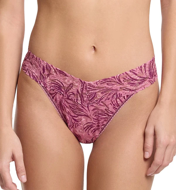 Hanky Panky Signature Lace Printed Original Rise Thong (PR4811P) - In The Jungle