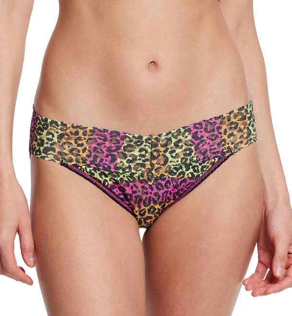 Hanky Panky Signature Lace Printed V-kini (PR482374) - It's Electric