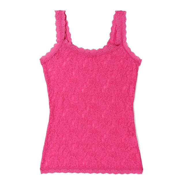 Hanky Panky Signature Lace Unlined Camisole (1390L) - Dragon Fruit Pink
