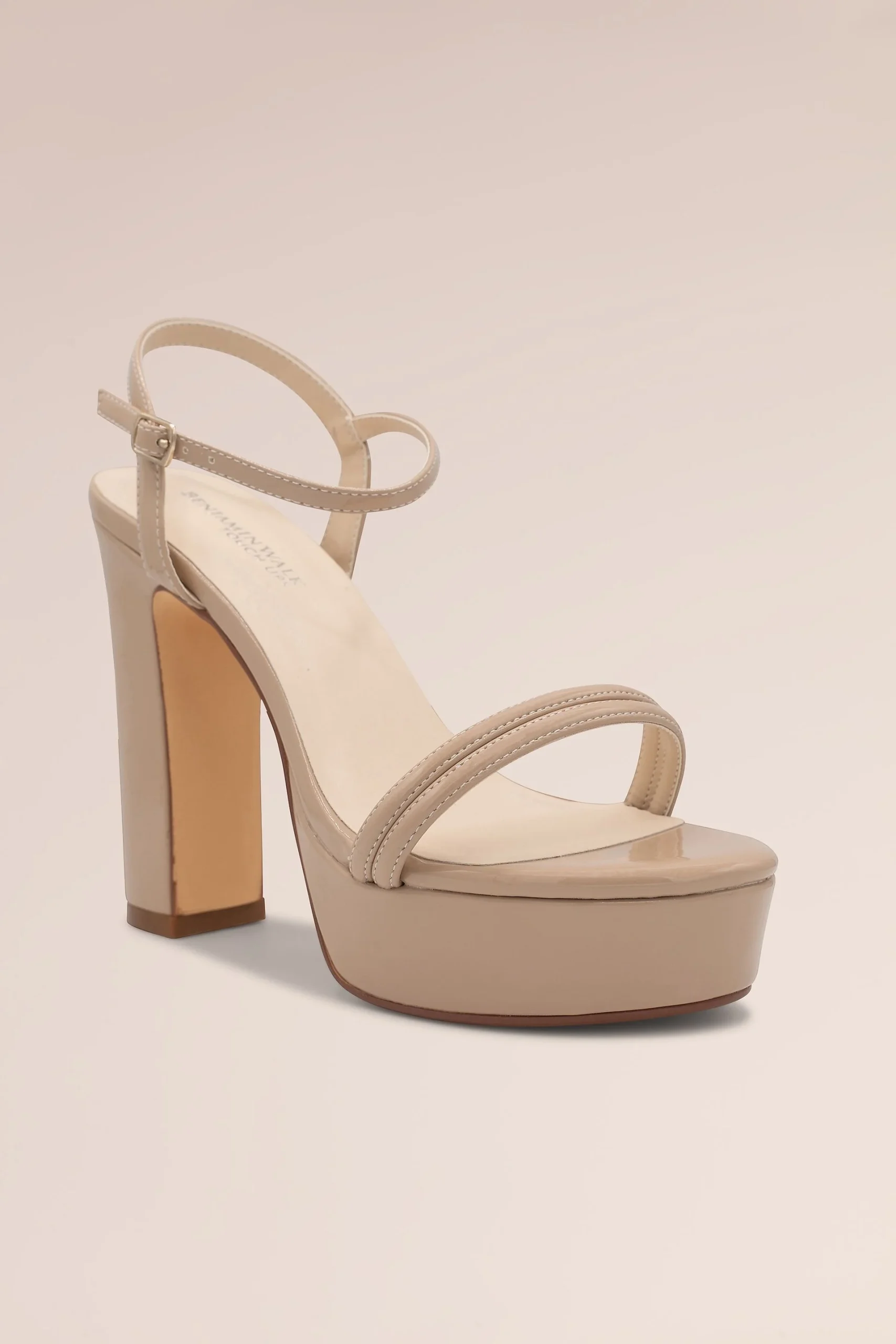 High Block Heel Platform Sandals