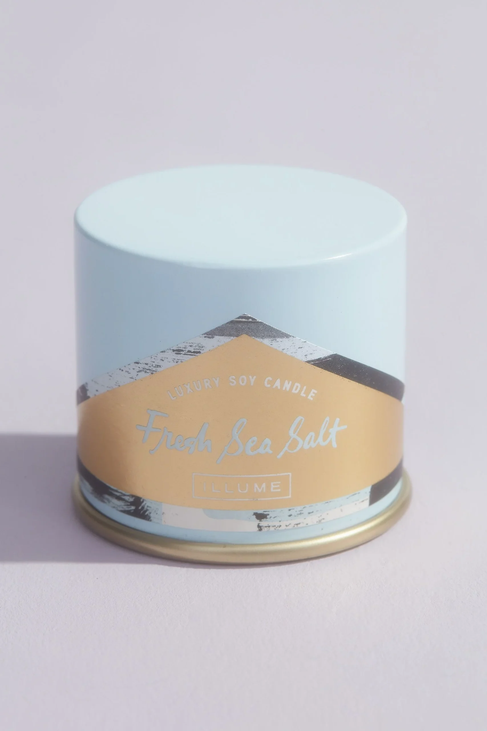 Illume Fresh Sea Salt Demi Vanity Tin Candle