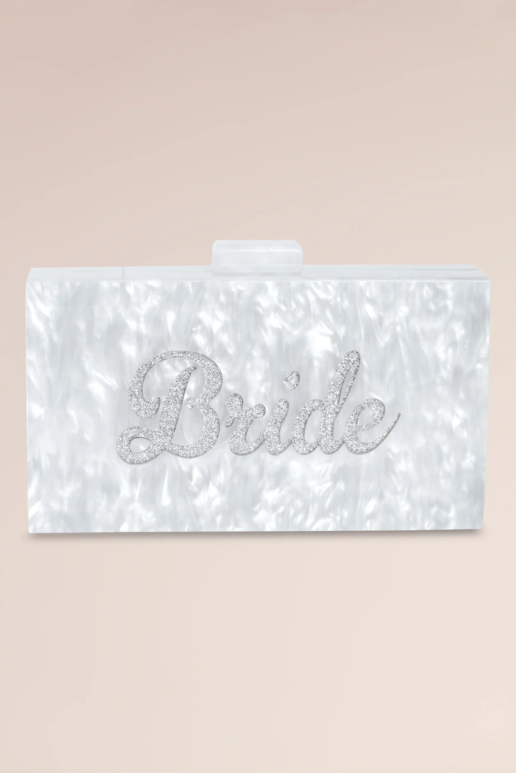 Iridescent Bride Clutch Handbag