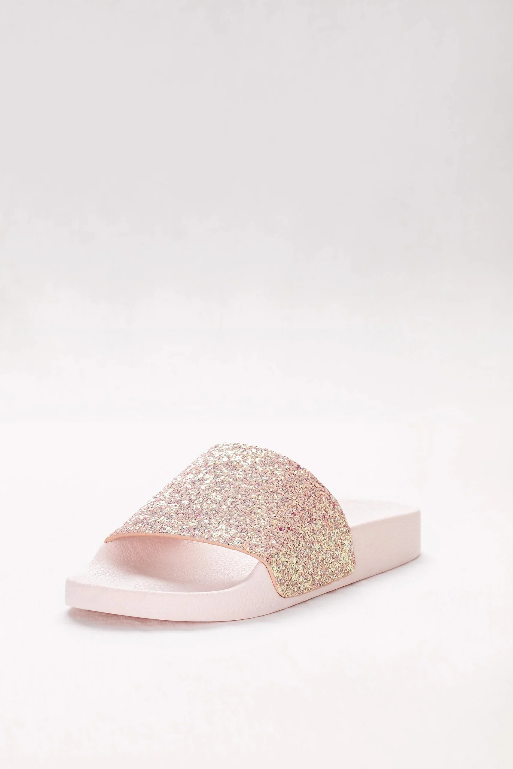 Iridescent Glitter Slides