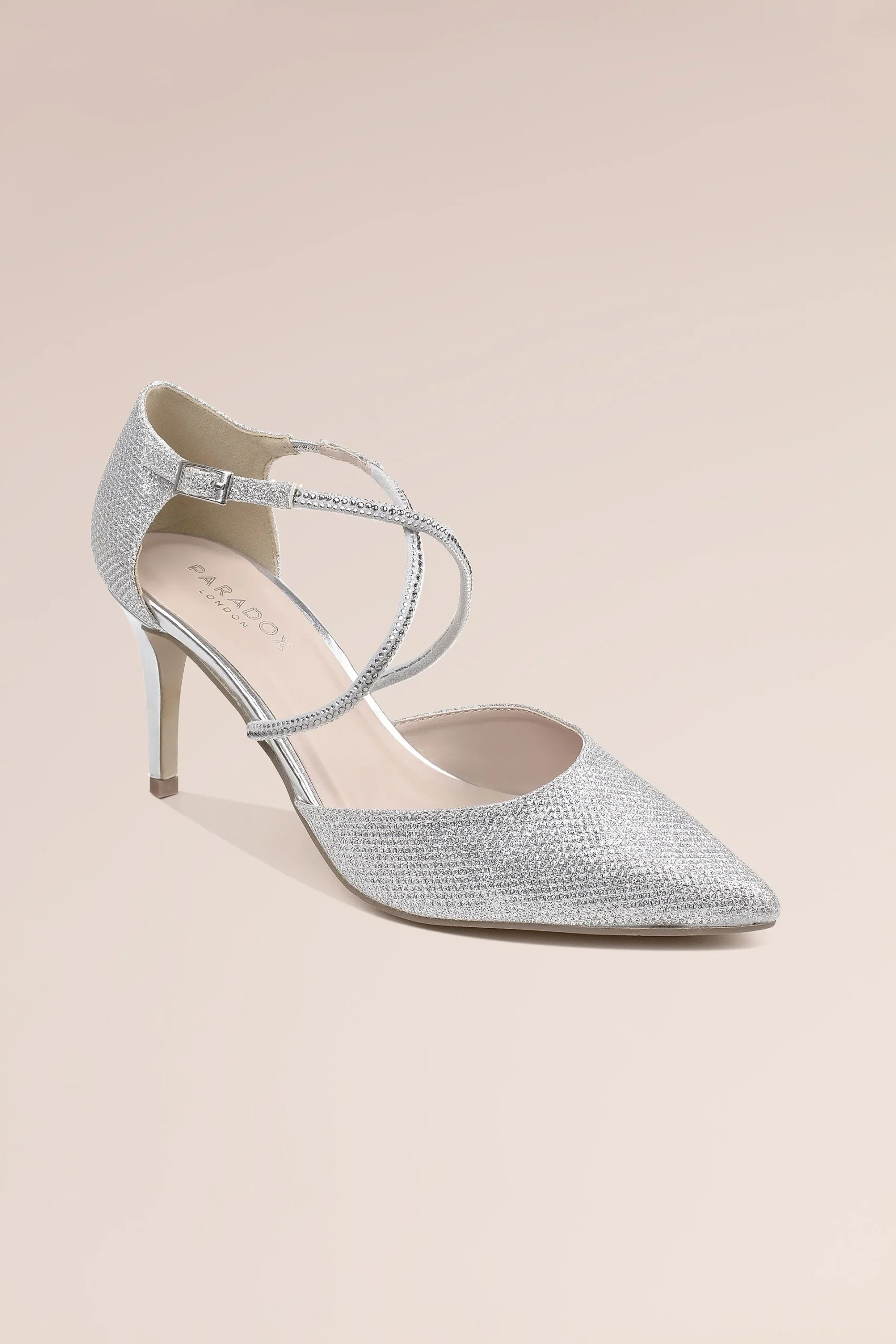 Kennedy Shimmer Pointed Toe Pumps