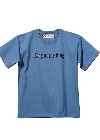 King of The Ring Short Sleeve Ring Bearer T-Shirt