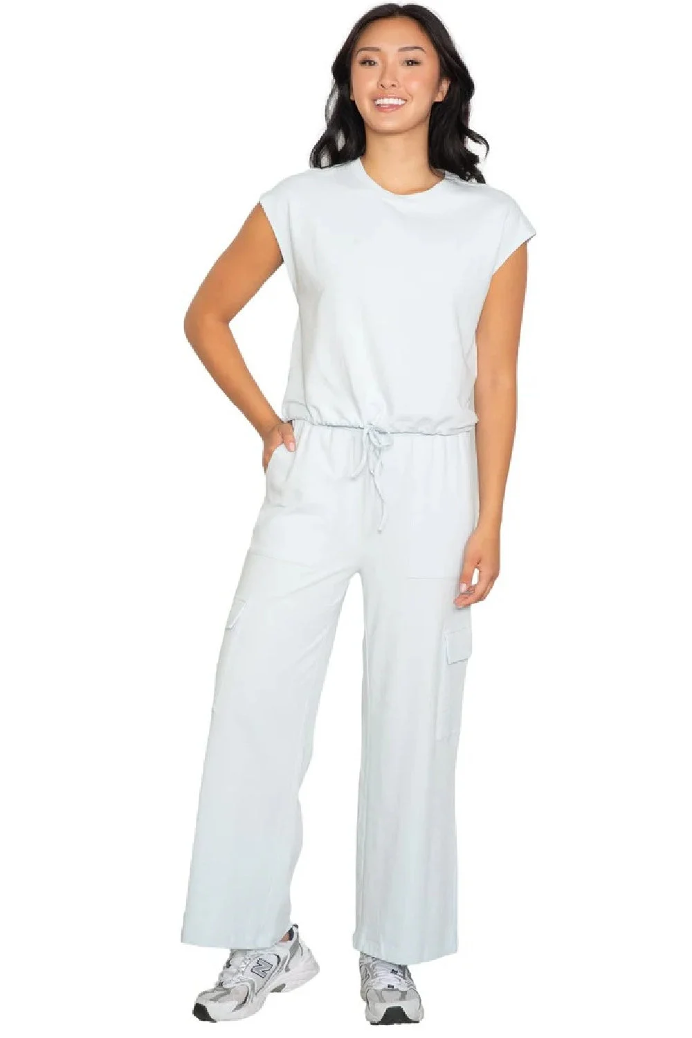 Latte Love Terry Lounge Set, Sky (LW12KS323)