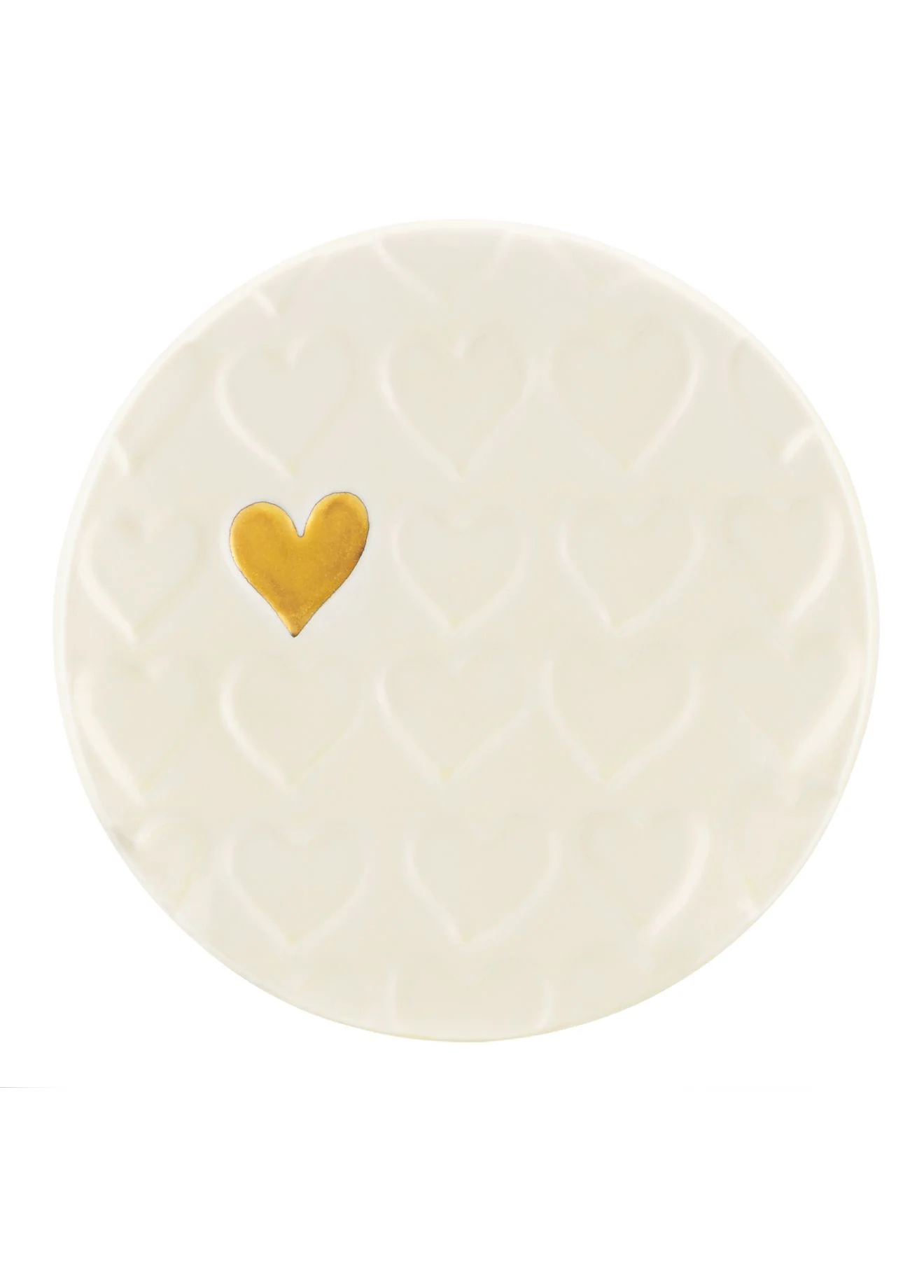Lenox Gold Rush Heart Dish