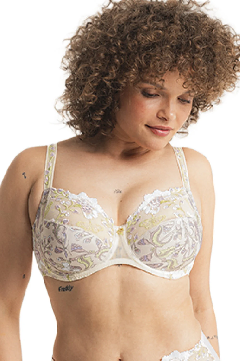 Louisa Bracq Flora Full Cup Bra, Lin (53401)