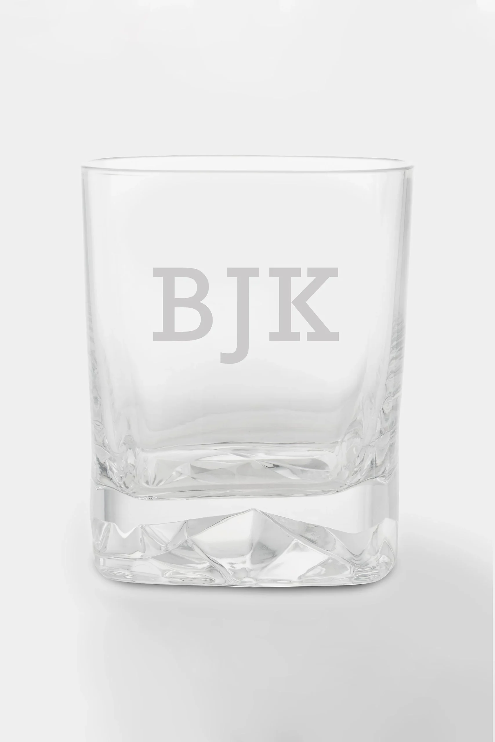 Luigi Bormioli Monogram Strauss Rocks Glass