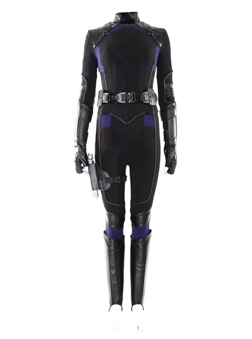 Marvel's Agents Of S.H.I.E.L.D. Quake Daisy Johnson Black Battle Suit Halloween Cosplay Accessories Black Waistband