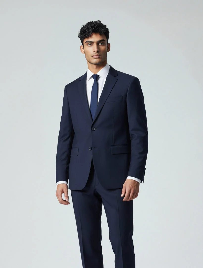 Mens Navy Suit