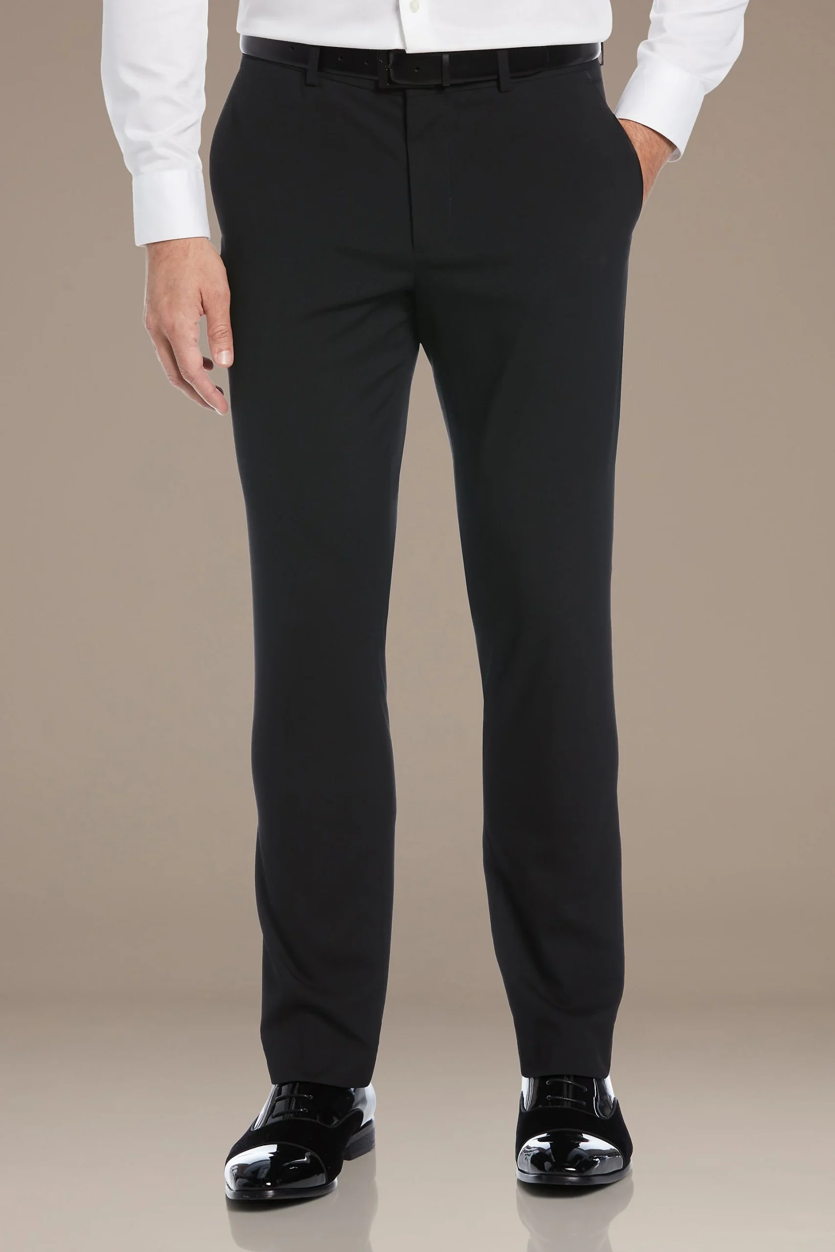 Mens Very Slim Fit Stretch Tuxedo Pants