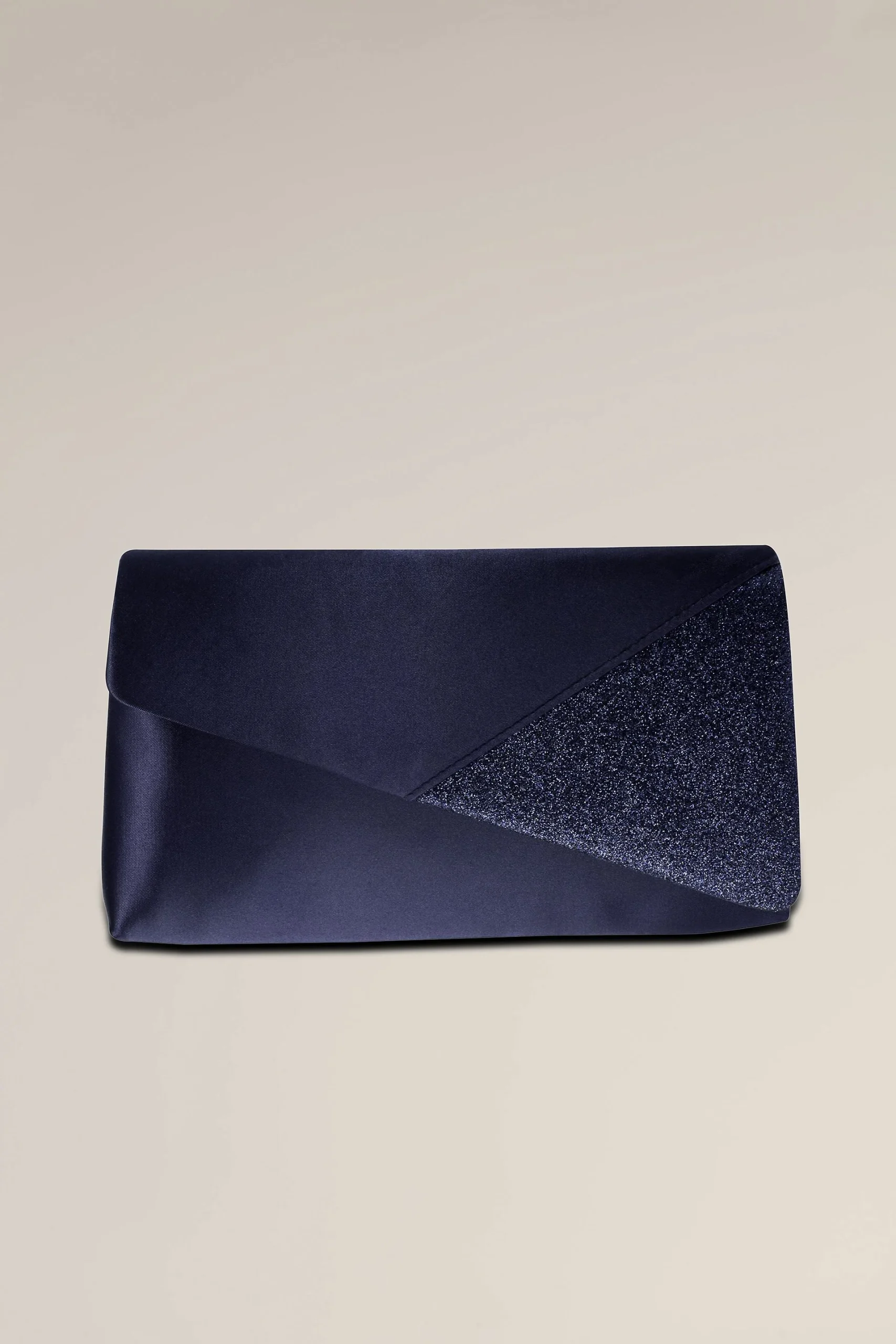 Metallic Shimmer Handbag with Matching Cord
