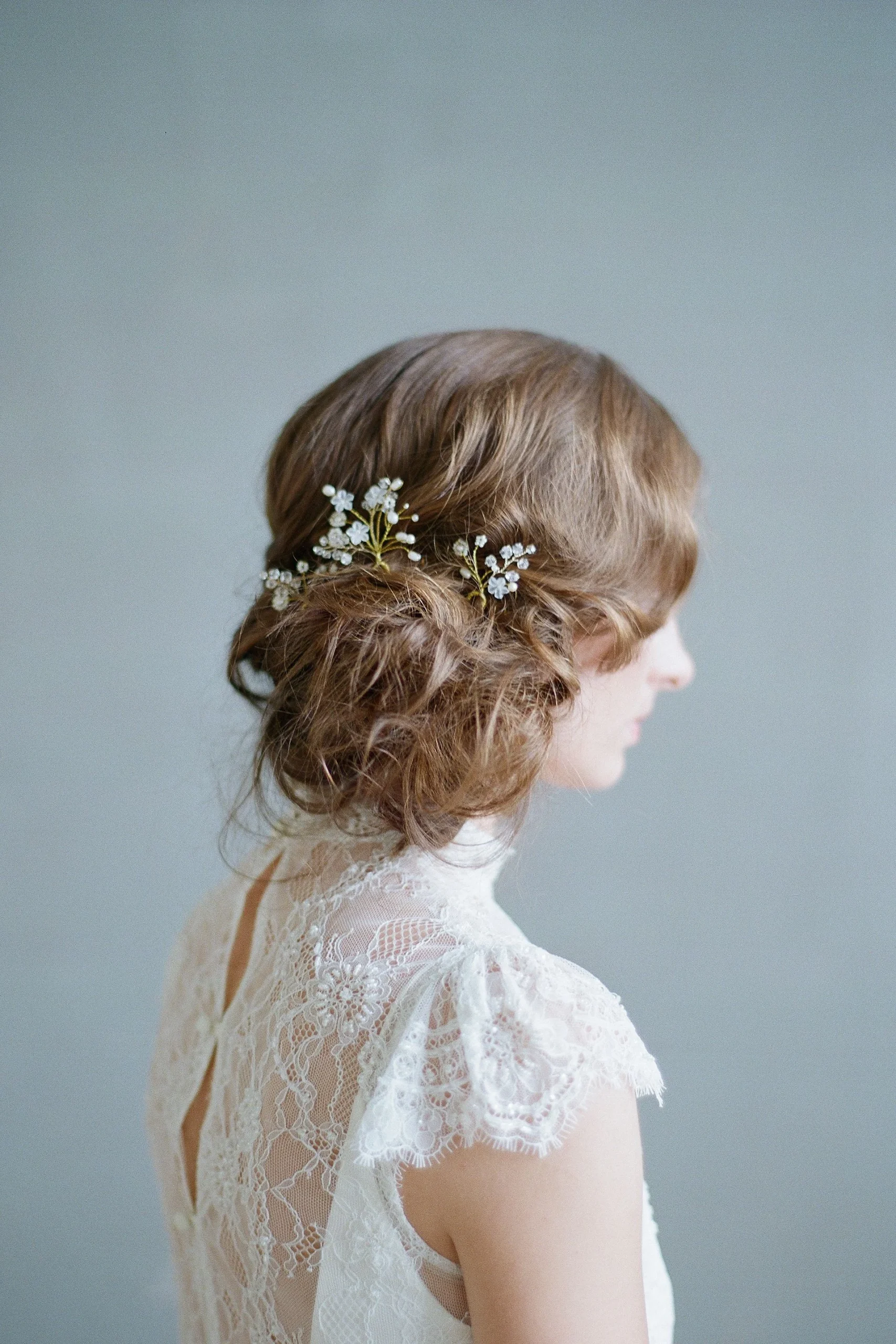 Misty Floral Hair Pin Set