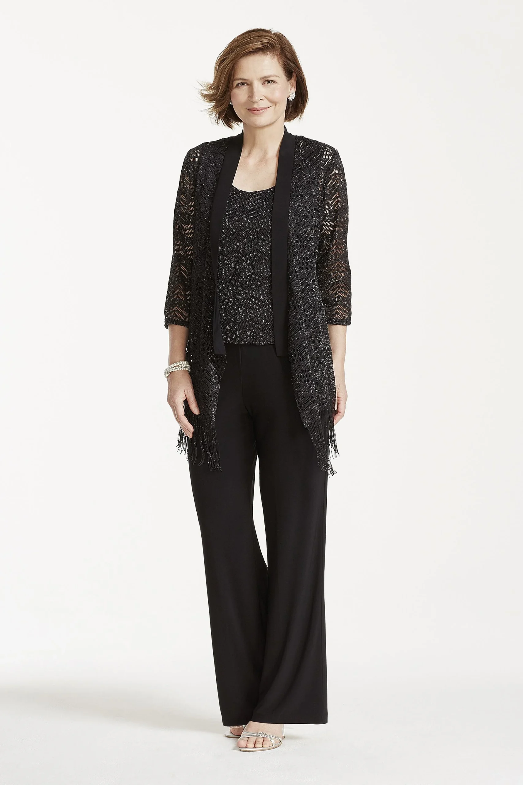 Mock Three Piece Pantsuit