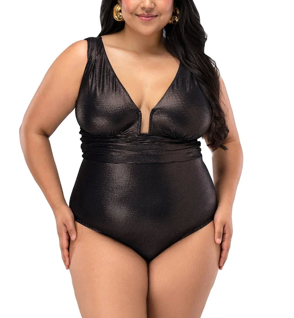 Nessa Milano Plunge Underwire Swimsuit (N543) - Lipsi