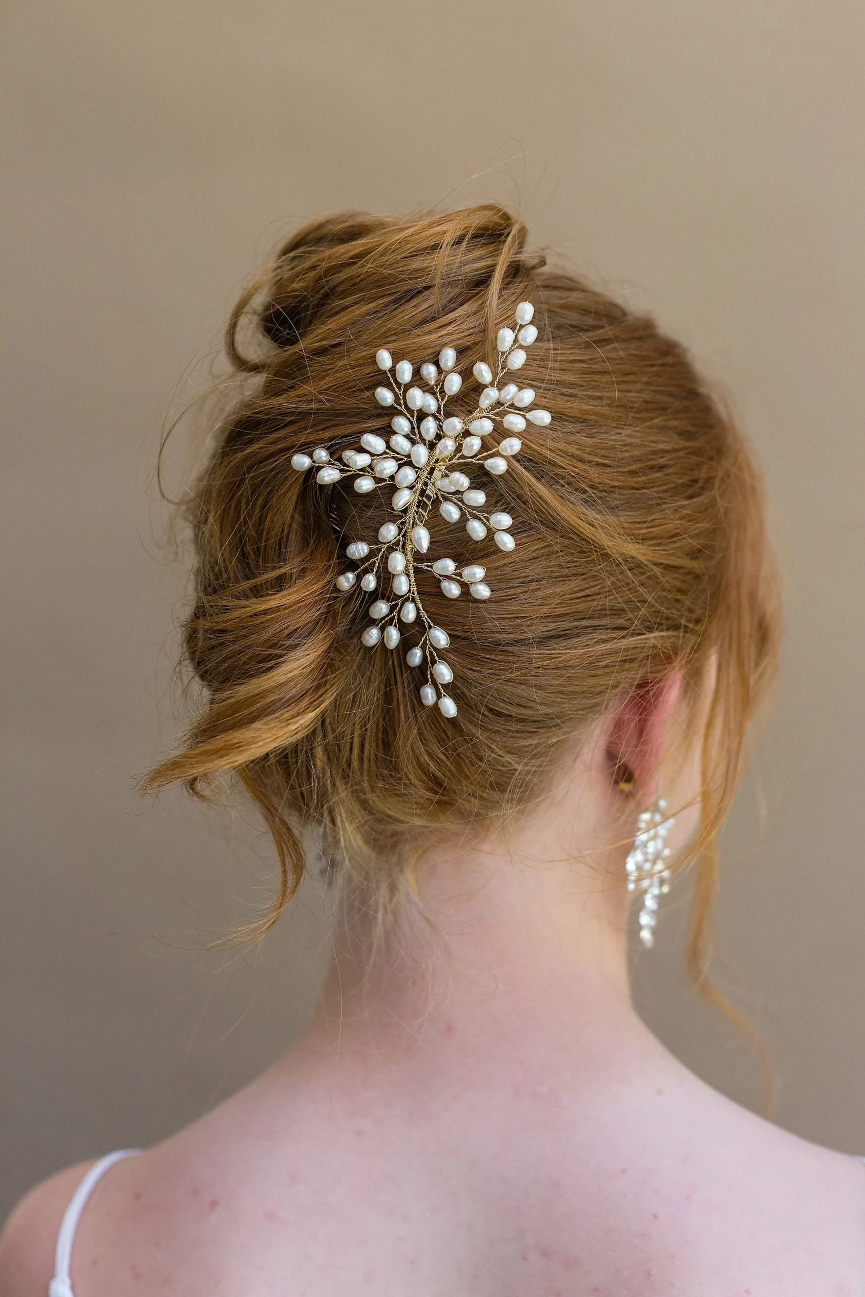 Osanne Freshwater Pearl Spray Hair Comb