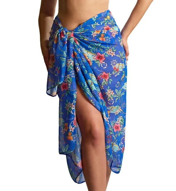 Panache Aimee Sarong Swim Cover Up (SW1728) - Paradiso Print